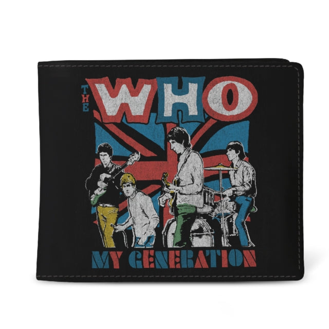 The Who My Generation Union Jack Bifold Wallet