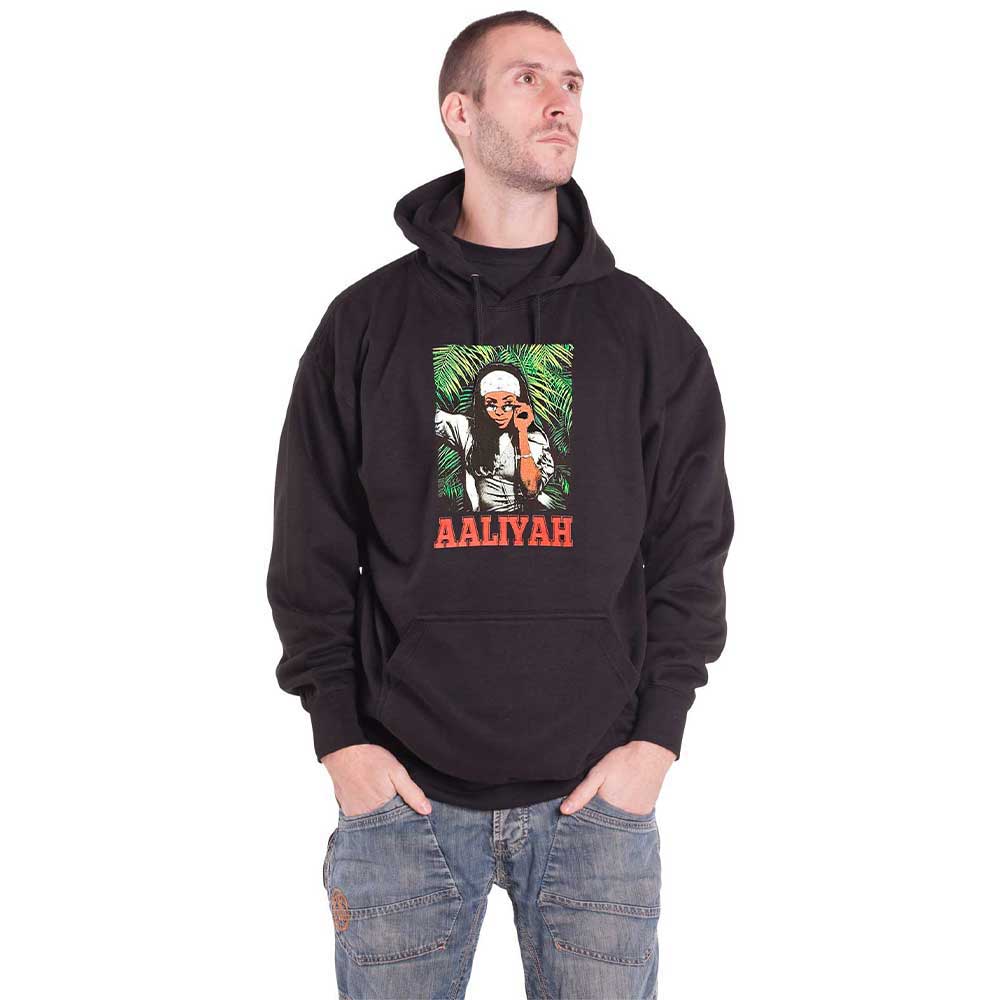 Aaliyah Foliage Logo Pullover Hoodie product image 1