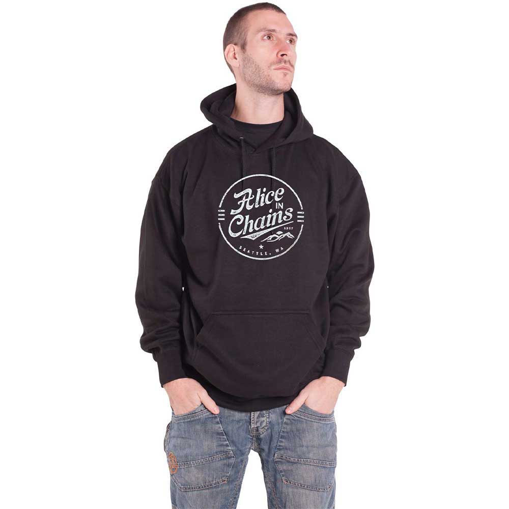Alice In Chains Circle Emblem Pullover Hoodie product image 1