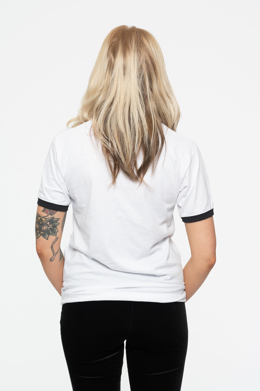 John Lennon New York City Text Logo Ringer T Shirt product image 4