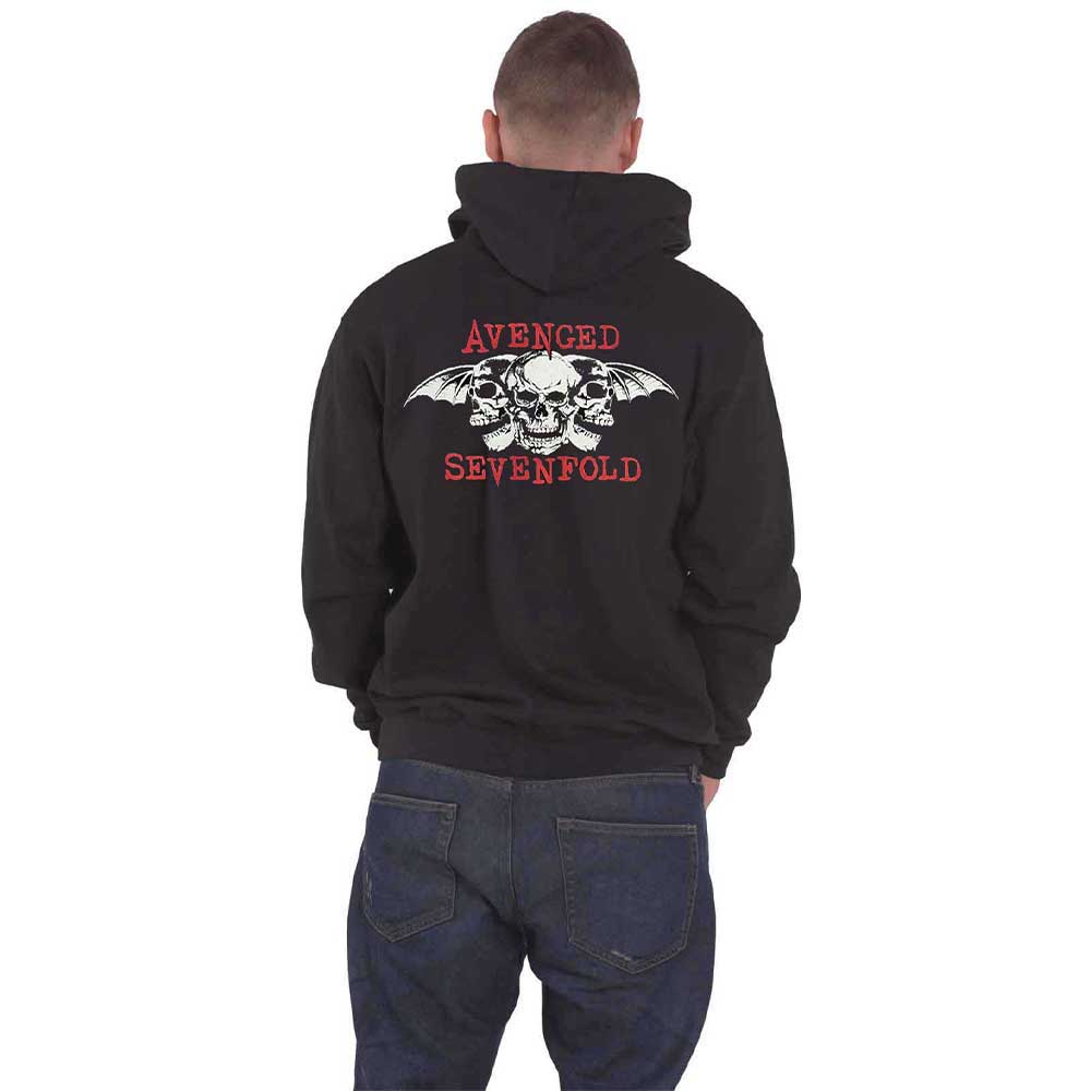 Avenged Sevenfold Dead Head Zipped Hoodie product image 2