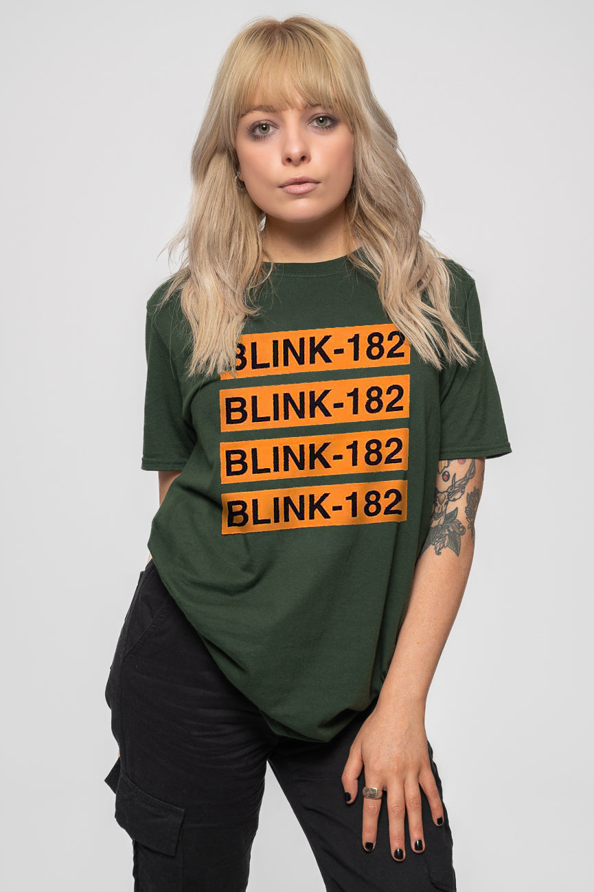 Blink-182 Logo Repeat T Shirt product image 1