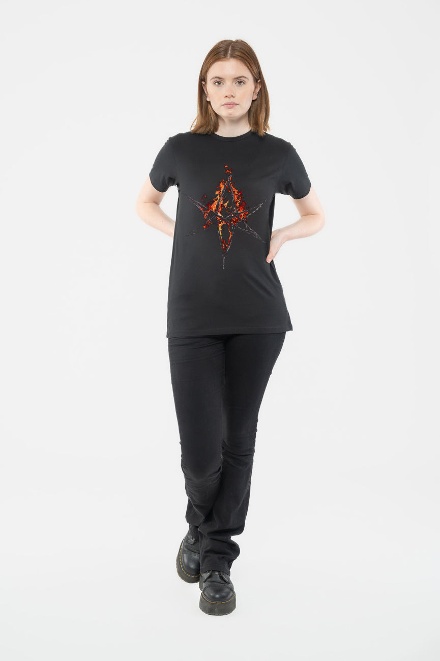 Bring Me The Horizon Flaming Hex T Shirt product image 2