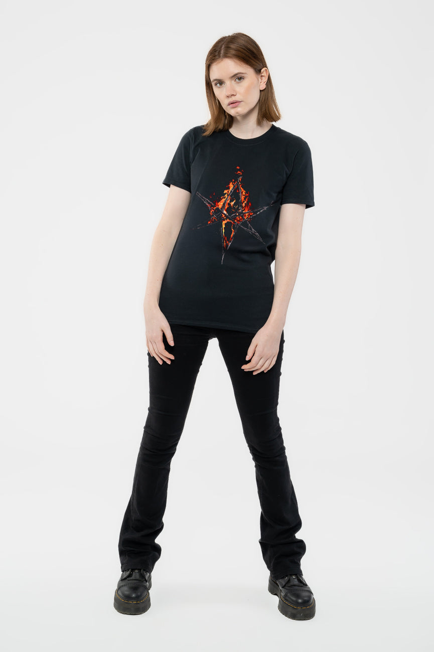 Bring Me The Horizon Flaming Hex T Shirt product image 4