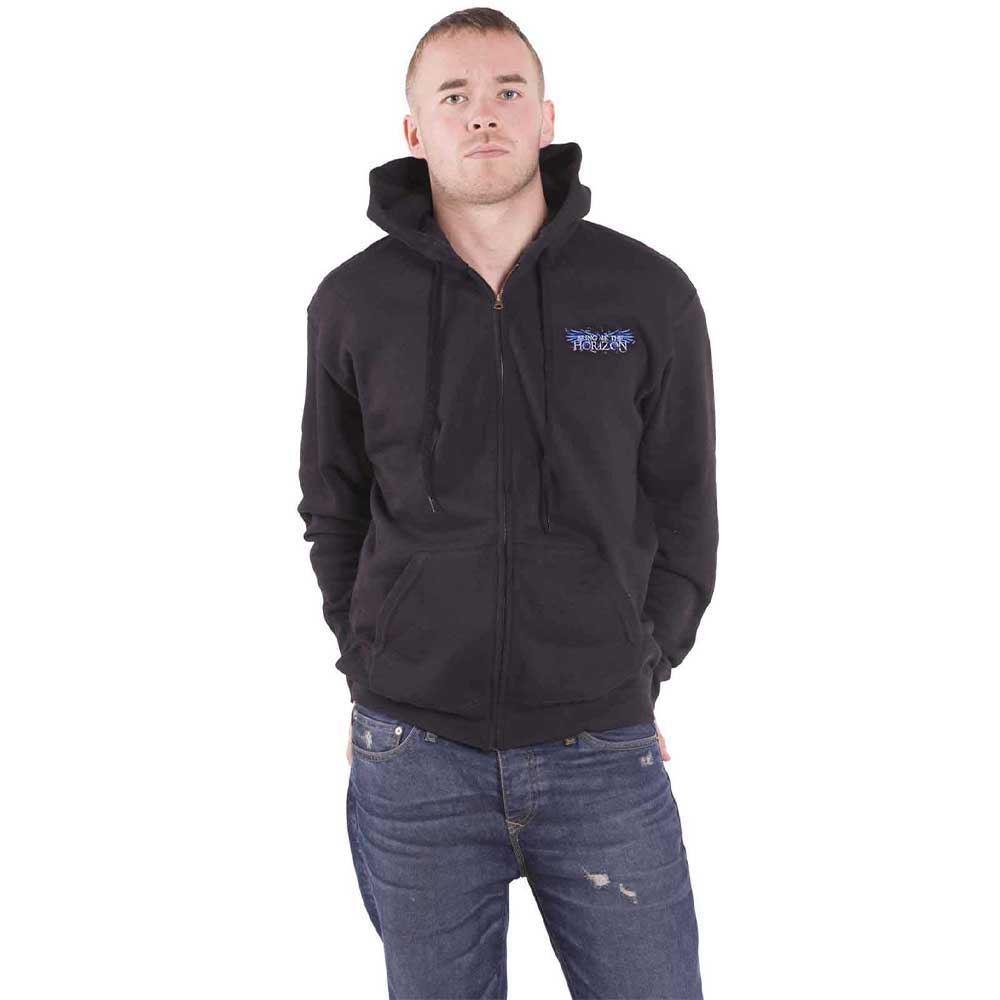Bring Me The Horizon Blue Crow Wings Zipped Hoodie product image 1