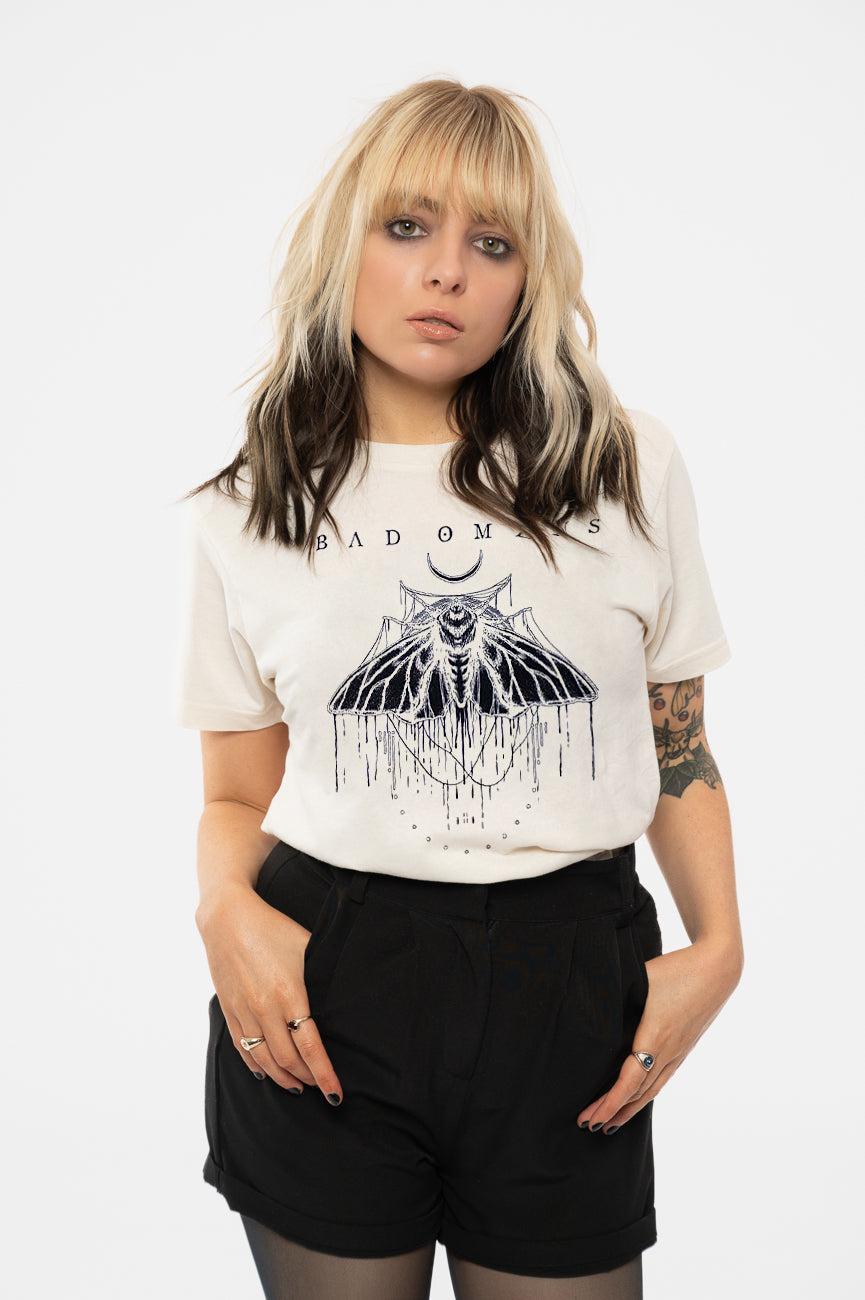 Bad Omens Band Logo Moth T Shirt product image 1