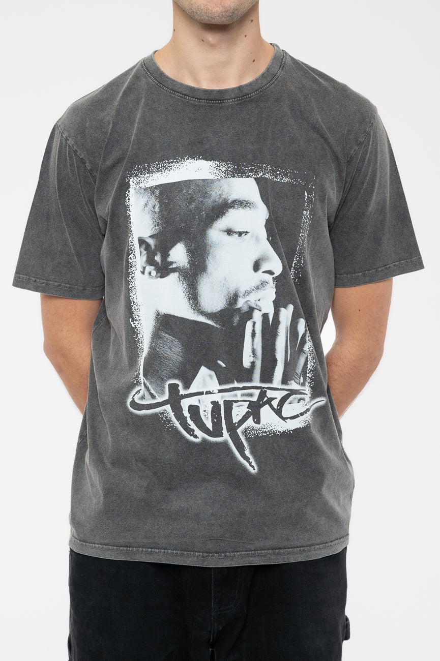 Tupac Spray Photo Limited Edition 999 Only Premium Wash T product image 3