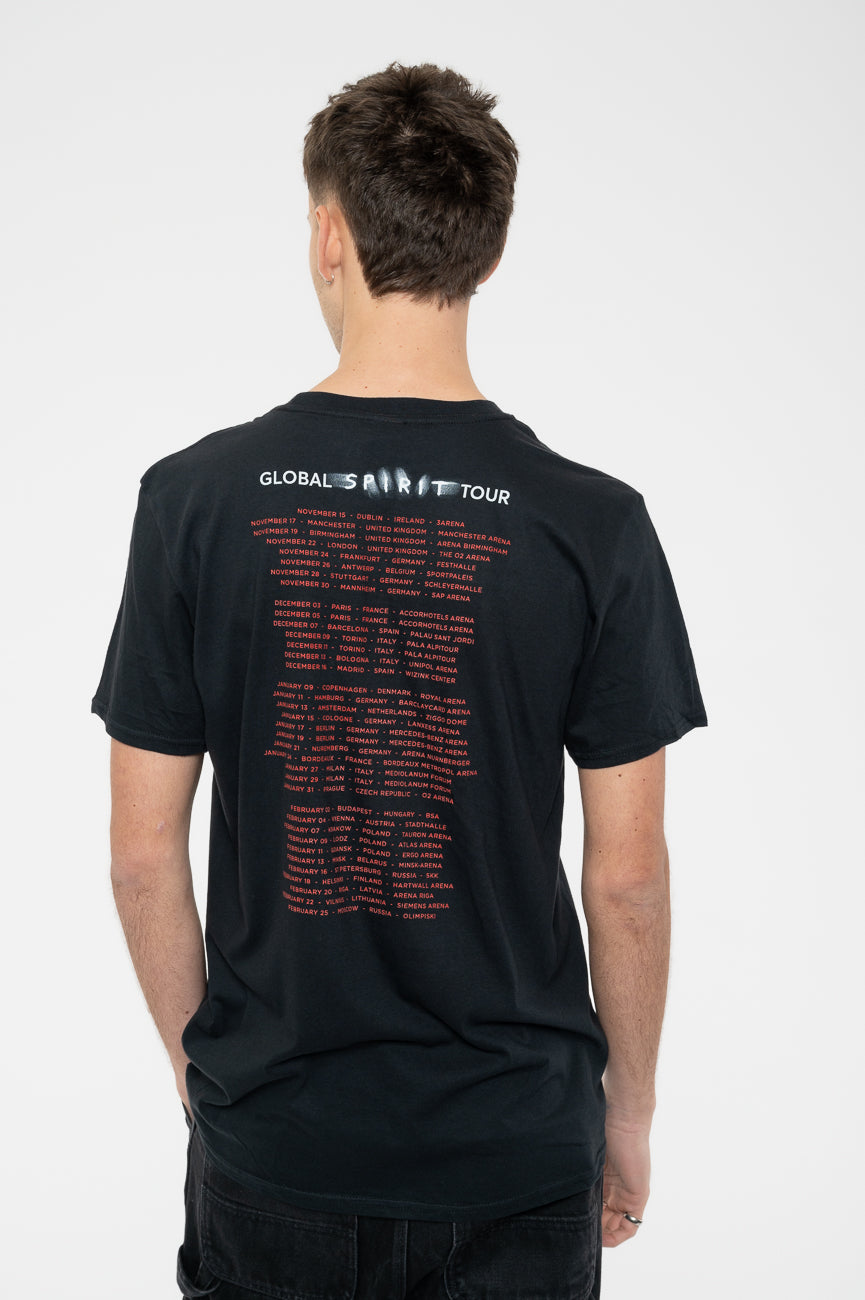 Depeche Mode Global Spirit Tour Red Logo T Shirt product image 4