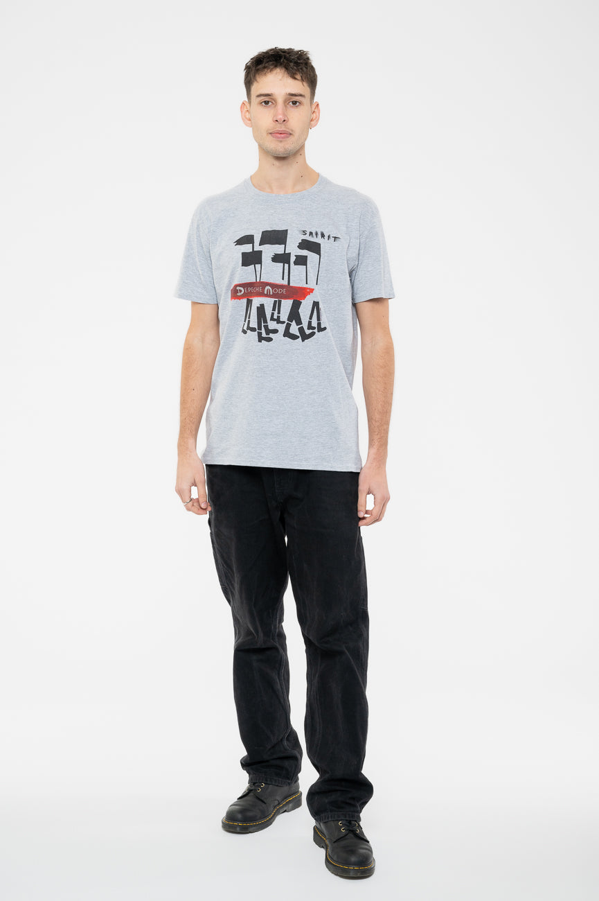 Depeche Mode Global Spirit Tour Red Logo T Shirt product image 2