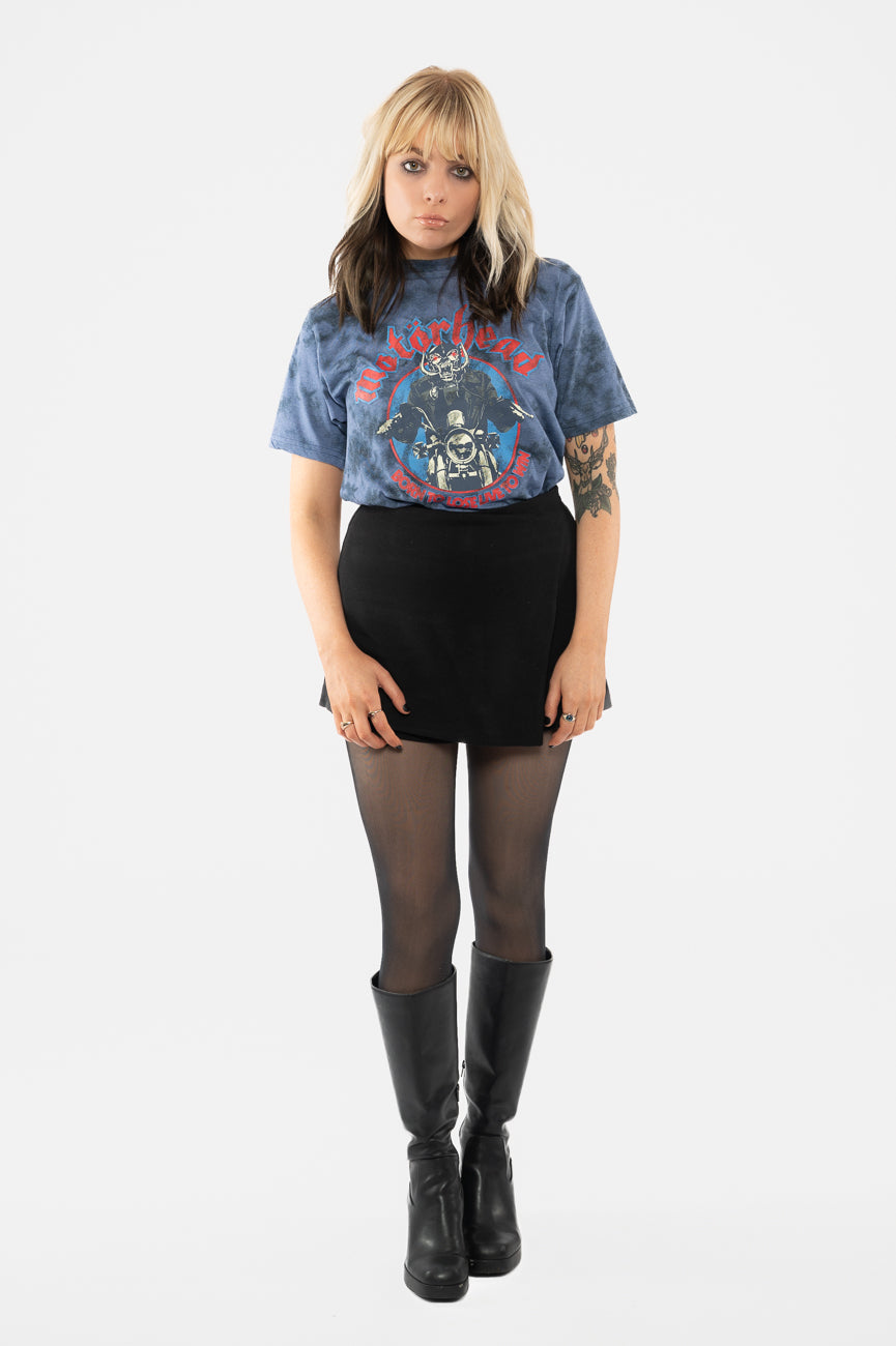 Motorhead Born To Lose Biker Dye Wash T Shirt product image 2