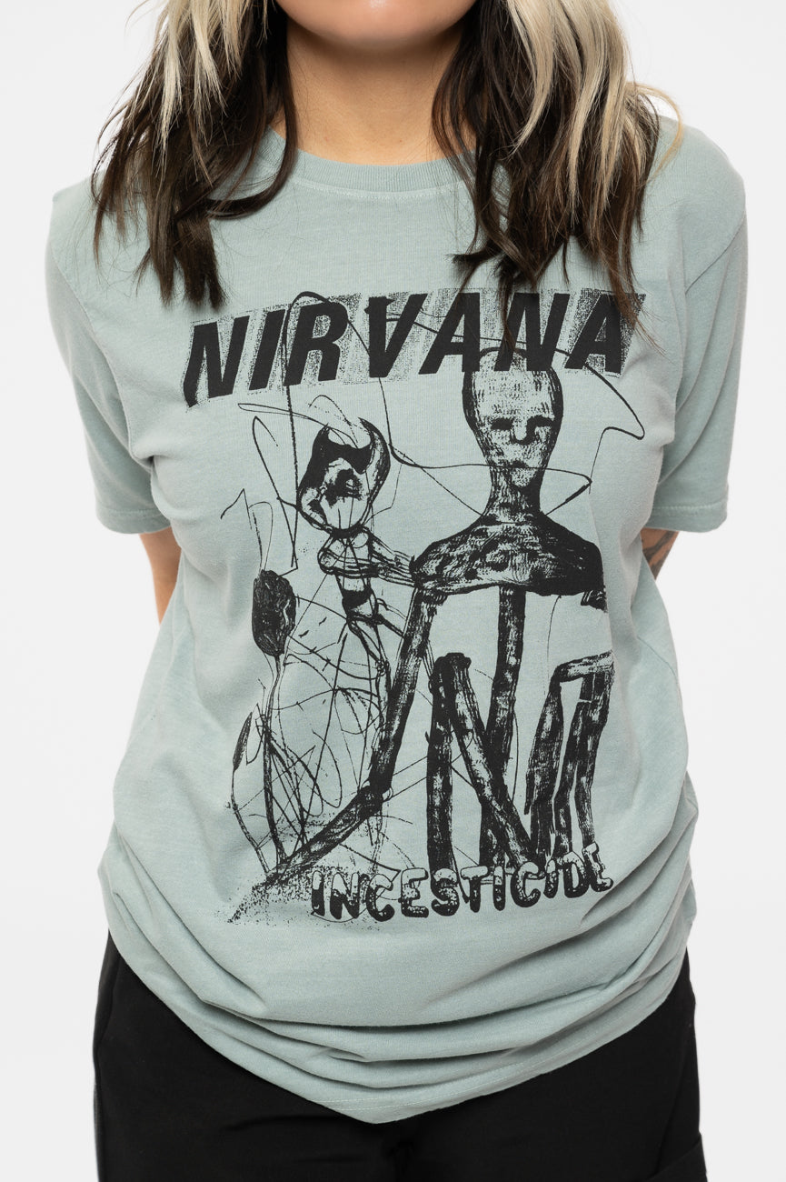 Nirvana Incesticide Stacked T Shirt product image 3