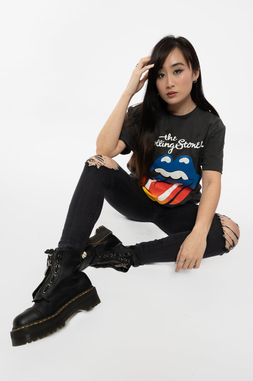 The Rolling Stones Rainbow Tongue T Shirt product image 5