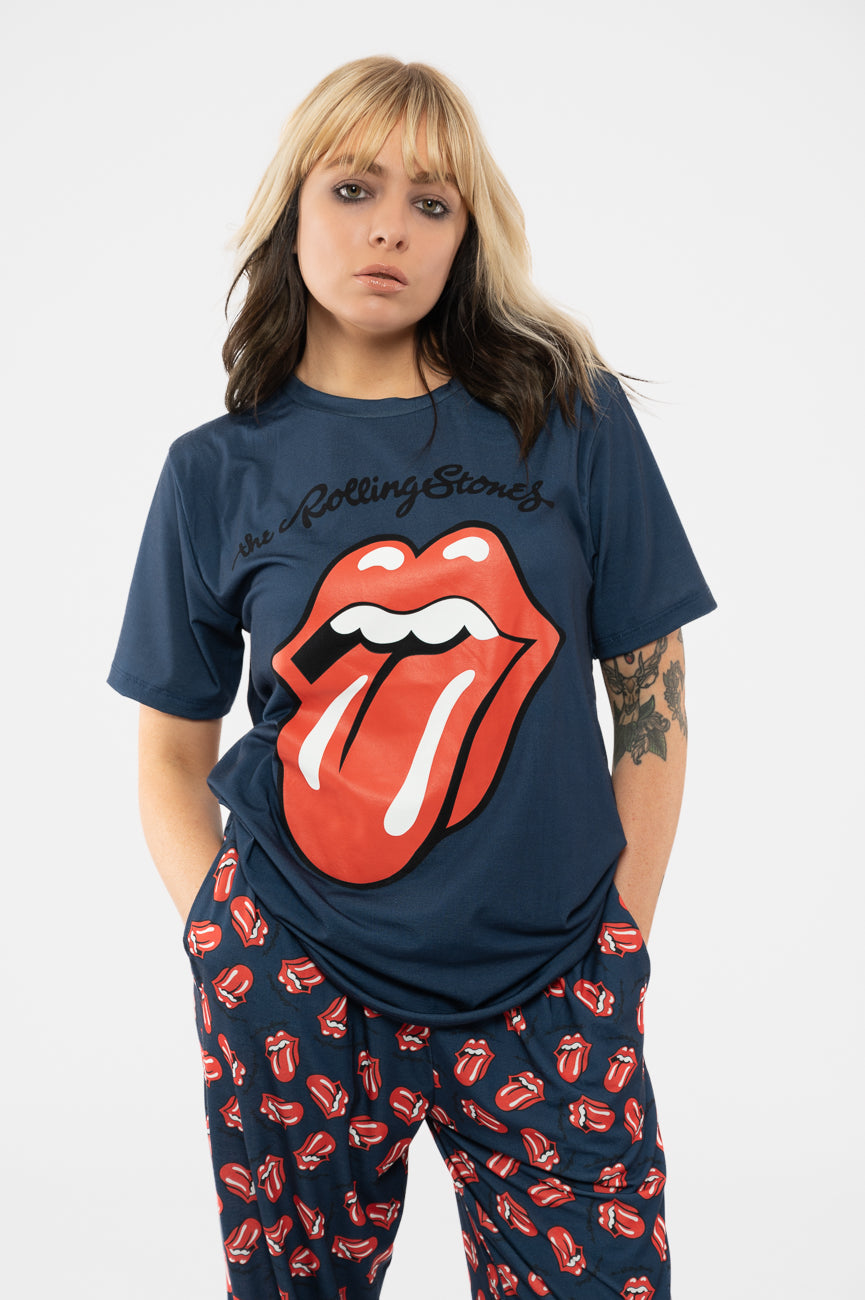 The Rolling Stones Classic Tongue Logo Pyjamas product image 1