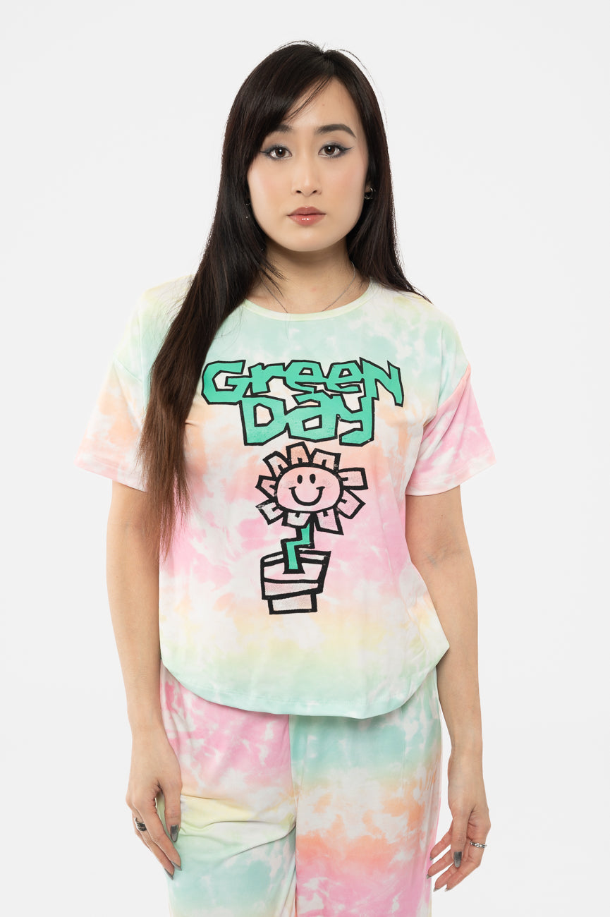 Green Day Flower Pot Band Logo Pyjamas product image 1