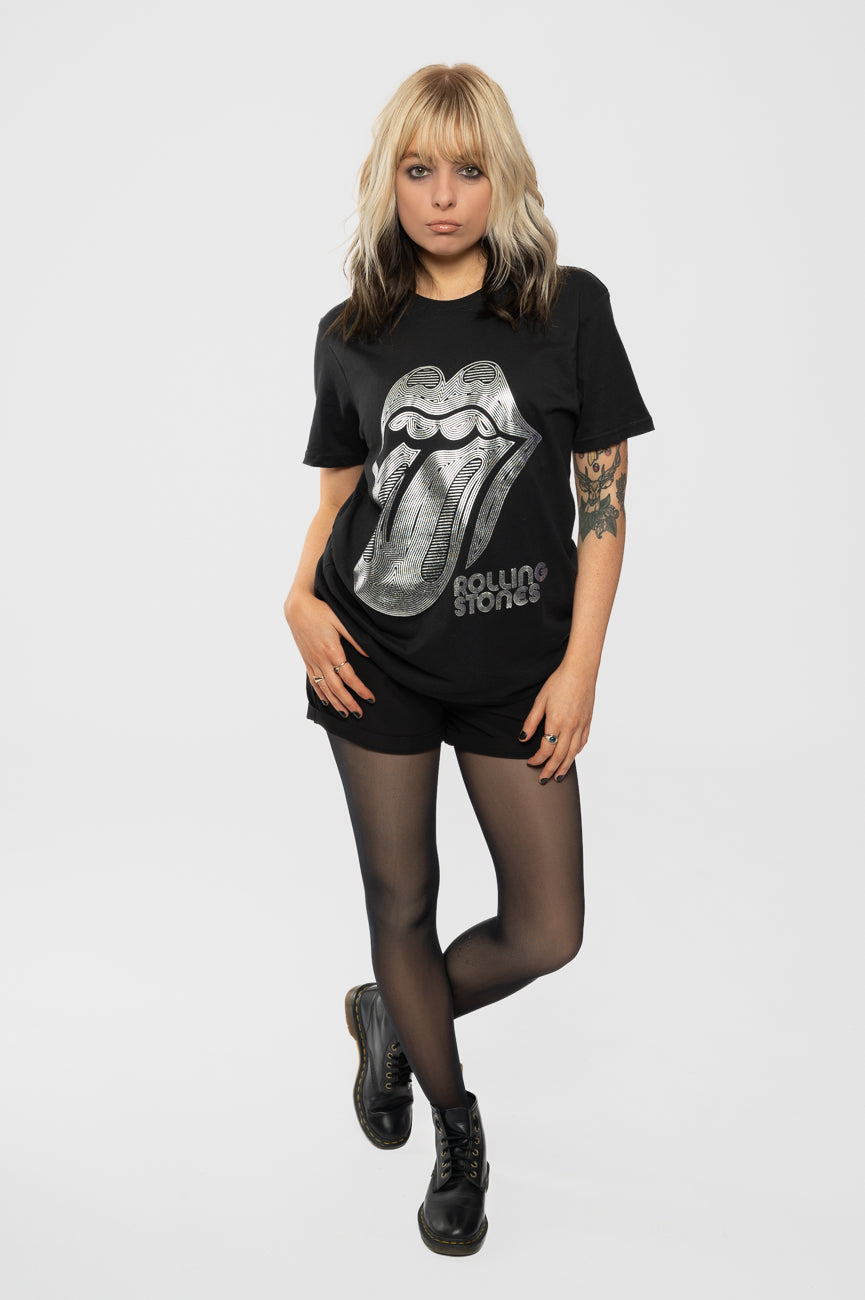 The Rolling Stones Holographic Tongue T Shirt product image 2