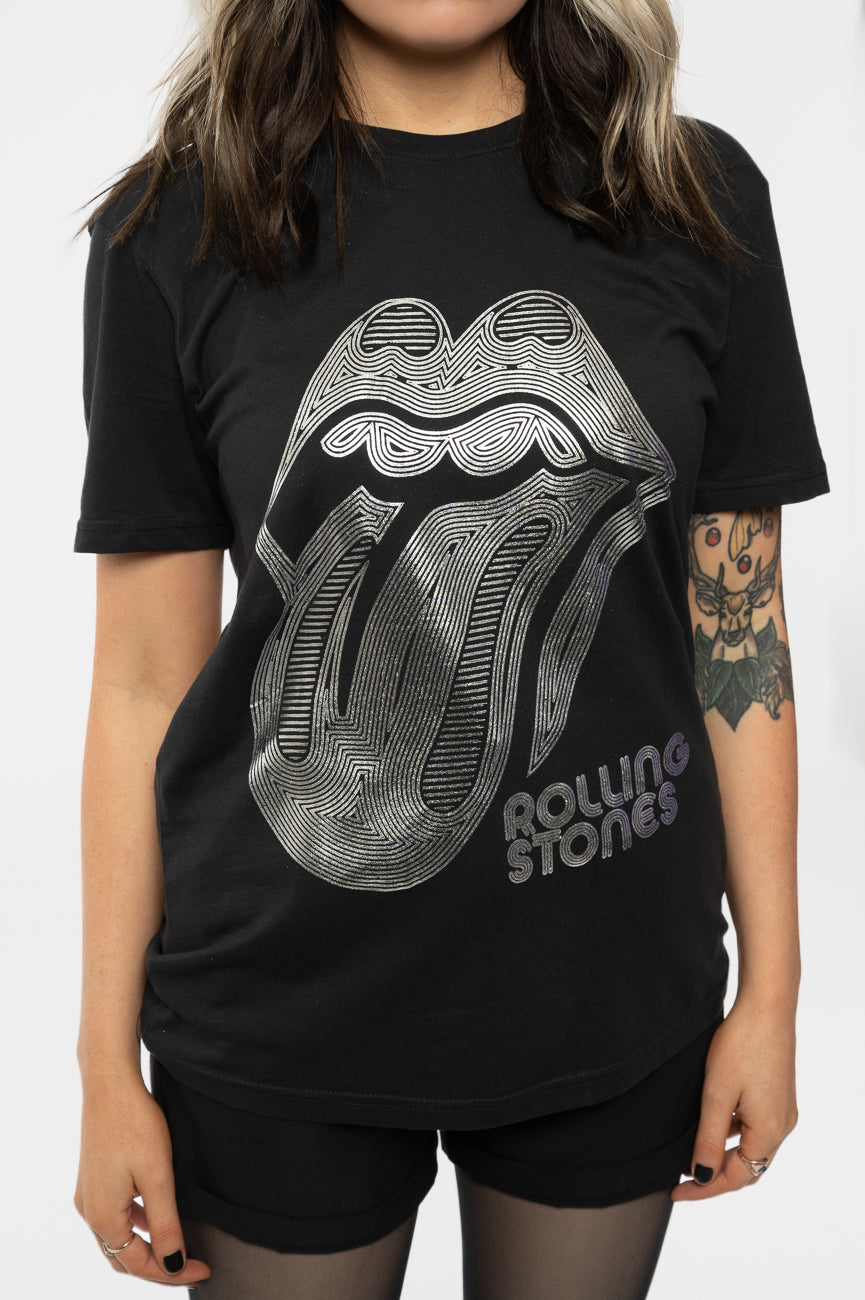 The Rolling Stones Holographic Tongue T Shirt product image 3