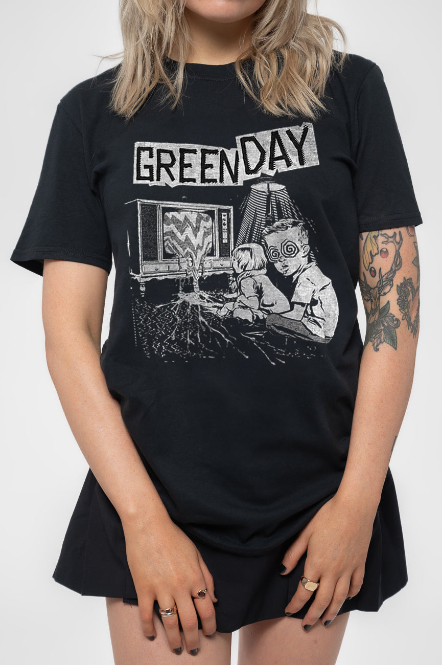 Green Day TV Wasteland T Shirt product image 3