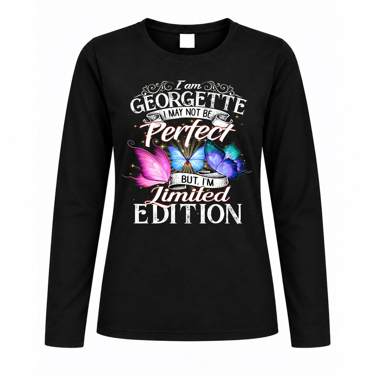 GEORGETTE TT41 Personalized Shirt – I May Not Be Perfect product image 4