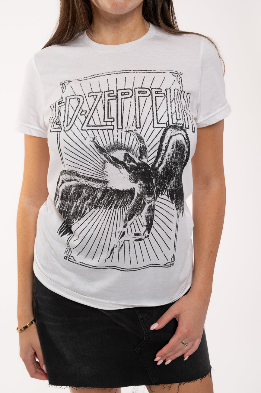 Led Zeppelin Icarus Burst Skinny Fit T Shirt product image 3