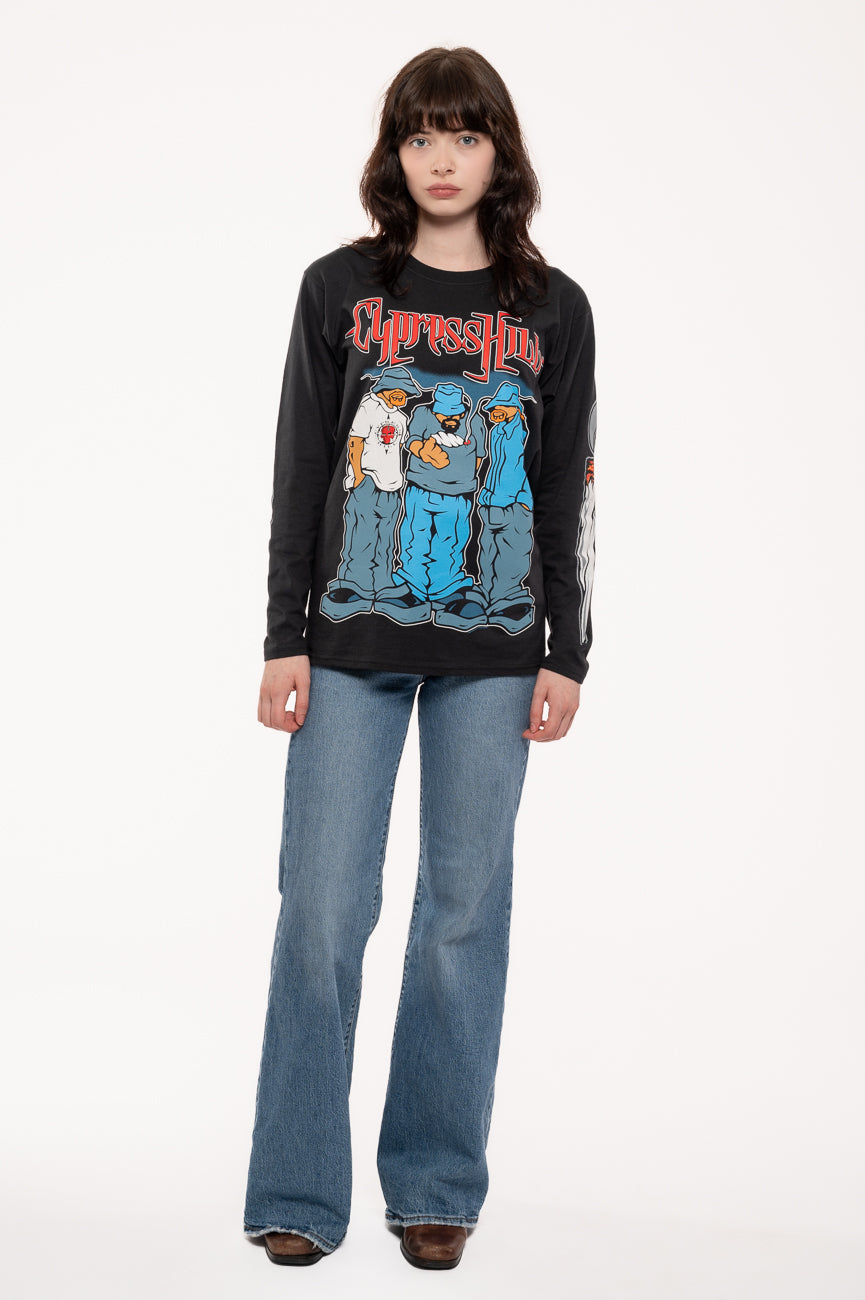Cypress Hill Blunted Long Sleeve T Shirt product image 2