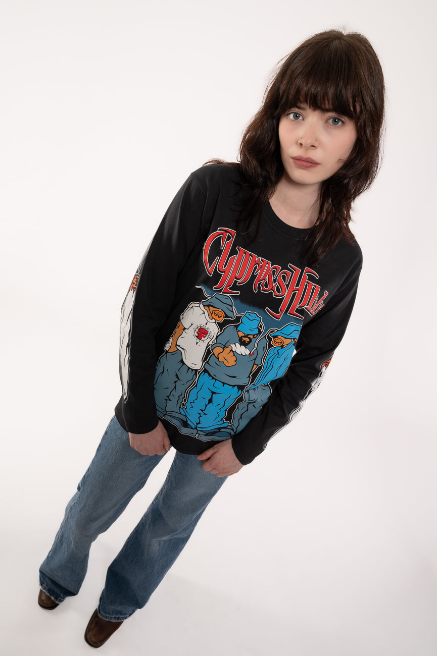 Cypress Hill Blunted Long Sleeve T Shirt product image 5