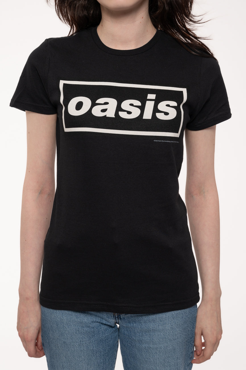 Oasis Decca Band Logo Skinny Fit T Shirt product image 3