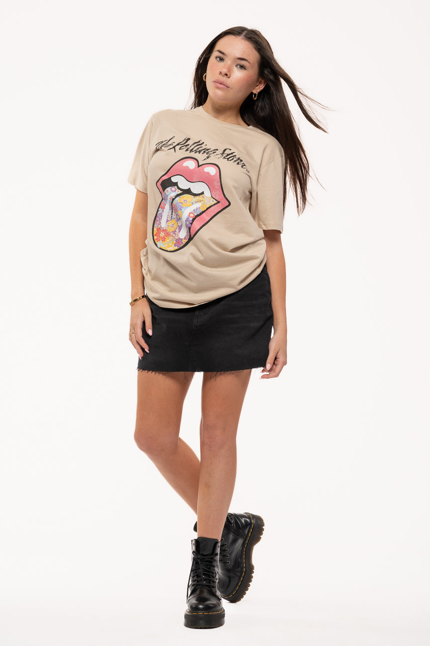 The Rolling Stones Flowers Tongue T Shirt product image 5