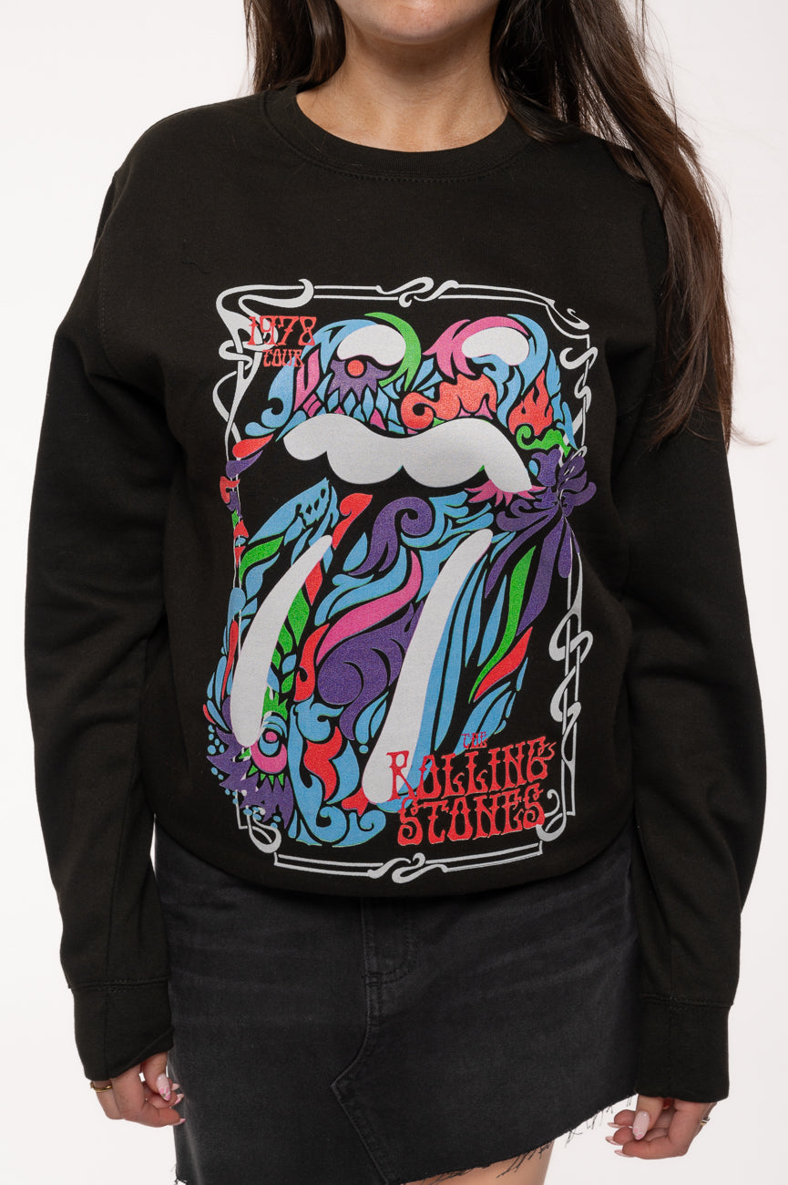 The Rolling Stones Colour Swirls Sweatshirt product image 3