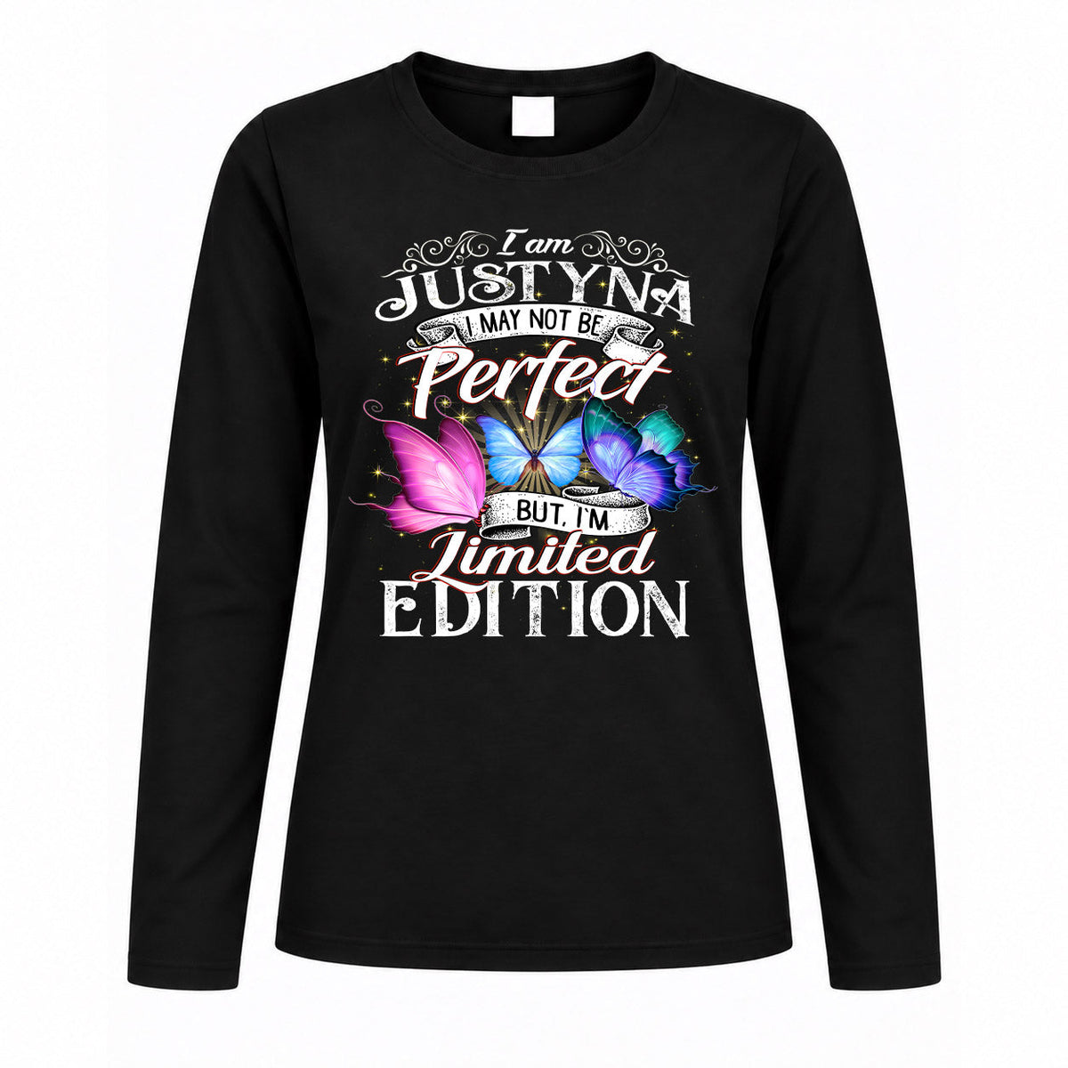 JUSTYNA TT41 Personalized Shirt – I May Not Be Perfect, But product image 4