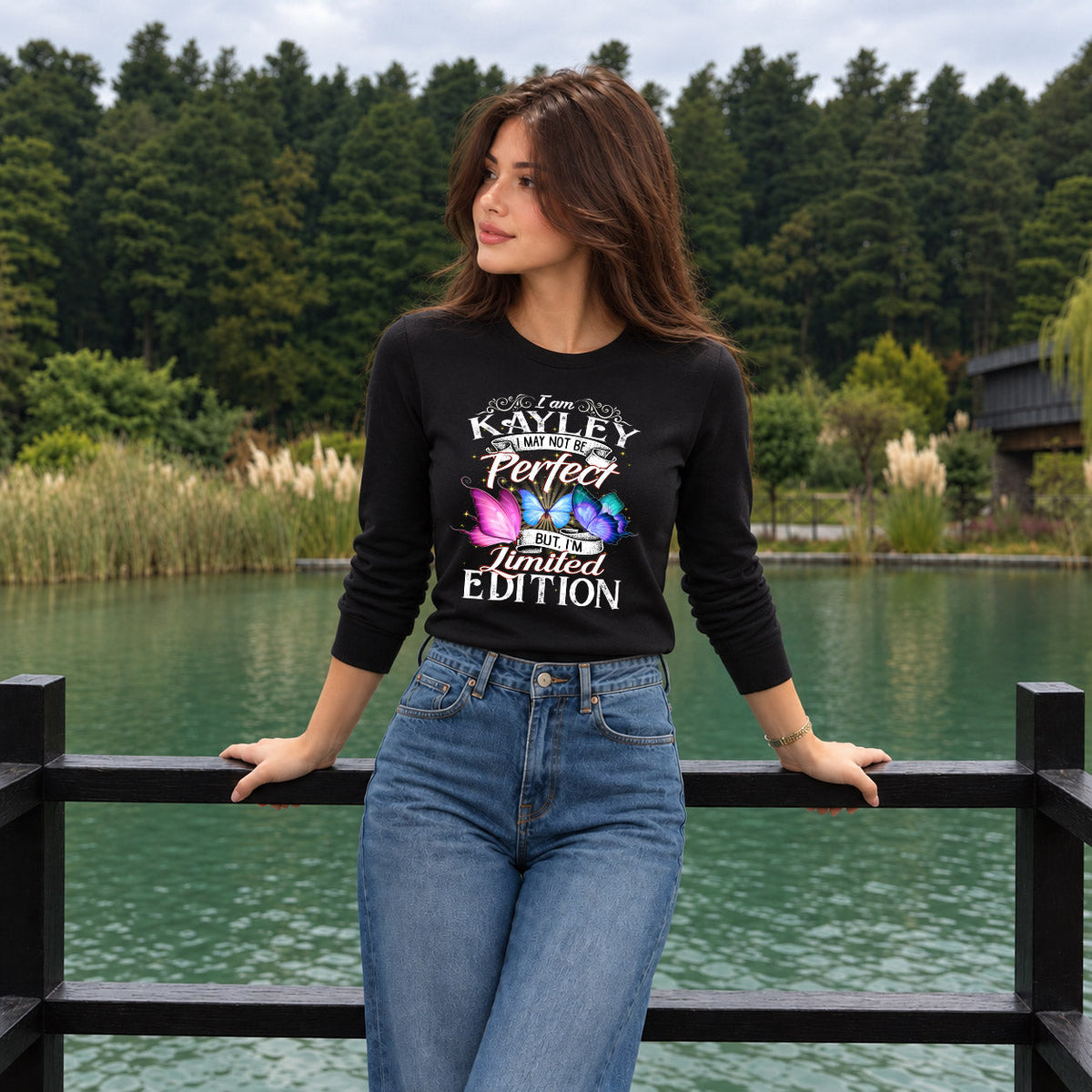 KAYLEY TT41 Personalized Shirt – I May Not Be Perfect, But product image 8