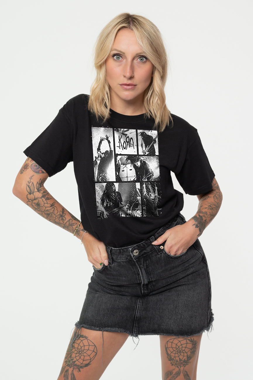 Korn Blocks Band Logo T Shirt product image 1