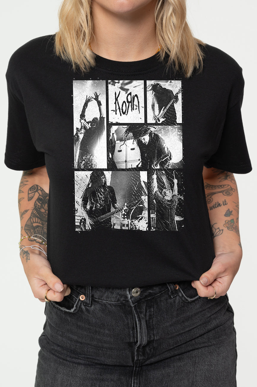Korn Blocks Band Logo T Shirt product image 3