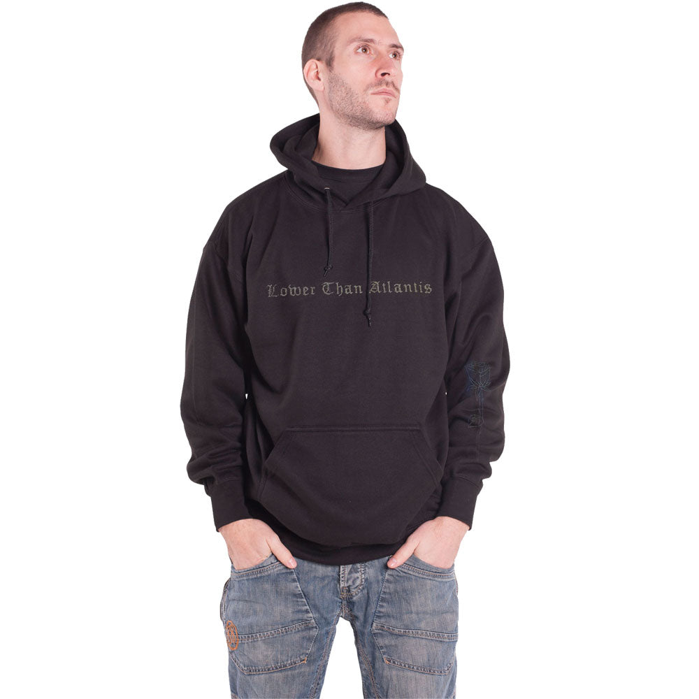 Lower Than Atlantis Roses band Logo Pullover Hoodie product image 1