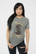 Slipknot World Tour Tribal Burnout T Shirt product image 1
