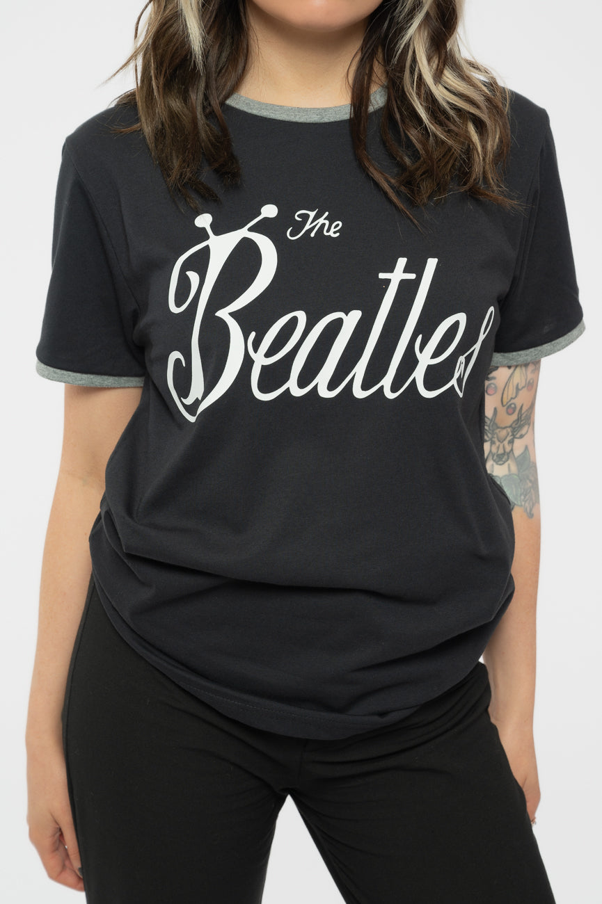 The Beatles Bug Logo Ringer T Shirt product image 3
