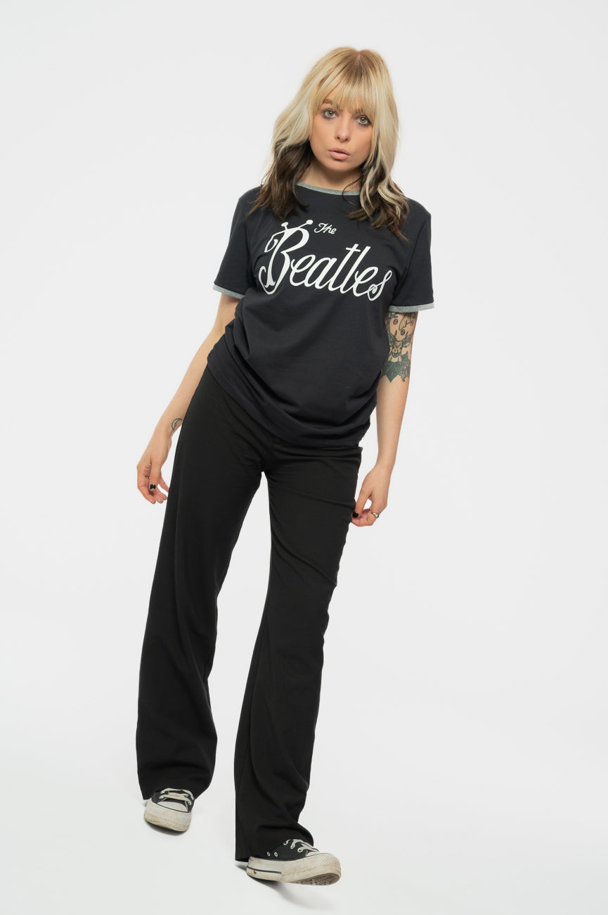 The Beatles Bug Logo Ringer T Shirt product image 5