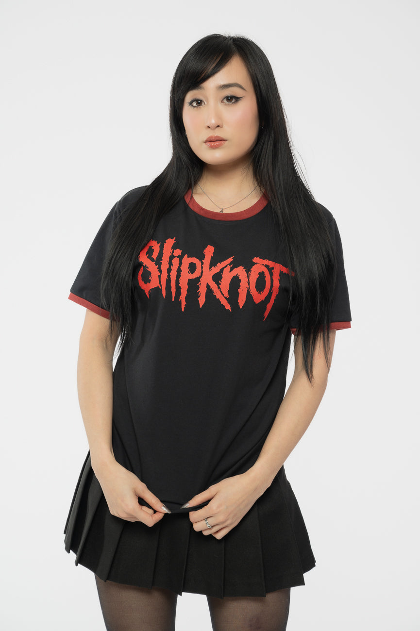 Slipknot Band Logo Ringer T Shirt product image 1