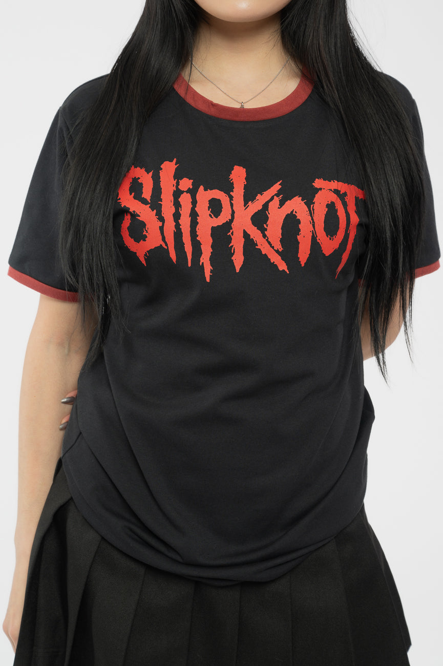 Slipknot Band Logo Ringer T Shirt product image 3