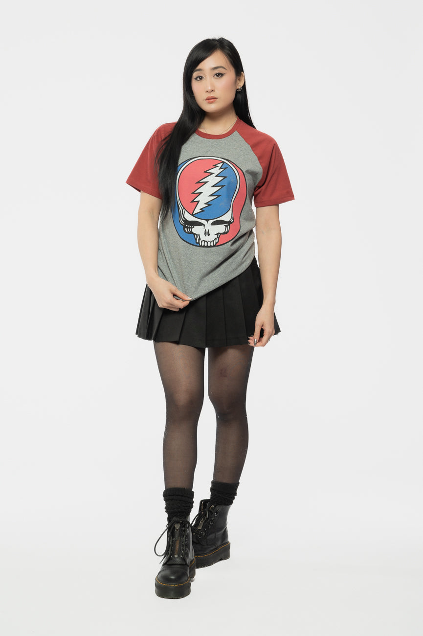 Grateful Dead Steal Your Face Raglan T Shirt product image 2