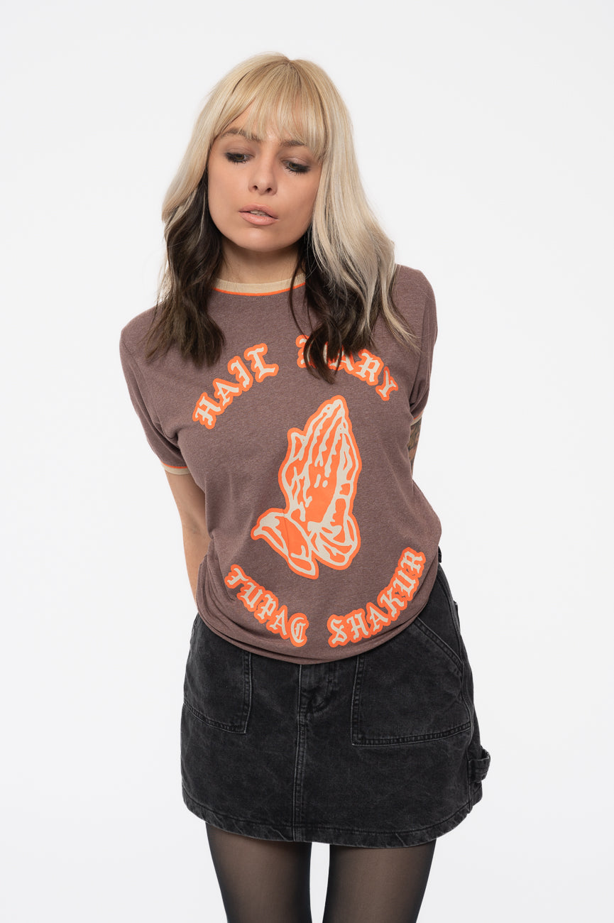 Tupac Hail Mary Ringer T Shirt product image 1