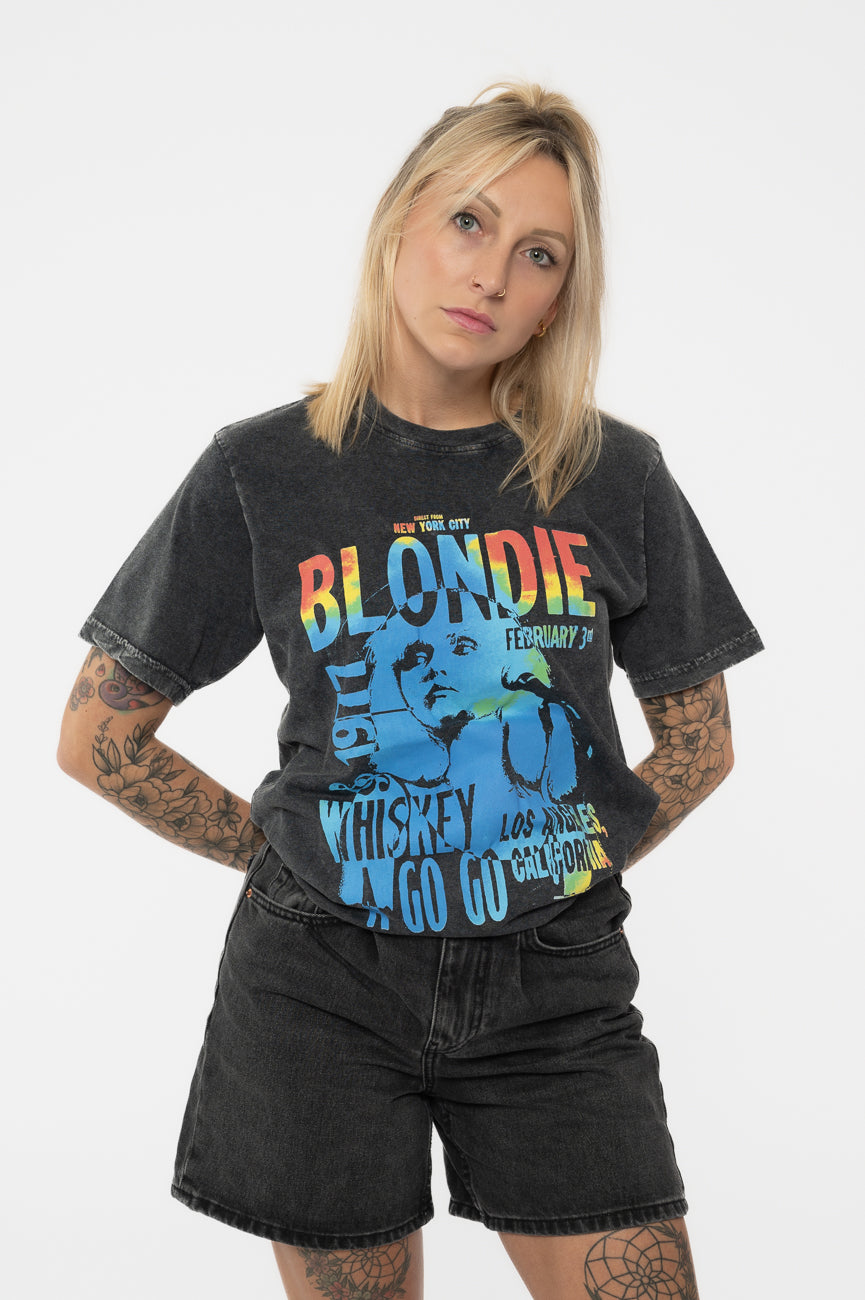 Blondie Whiskey A Go Go Washed Finish T Shirt product image 1
