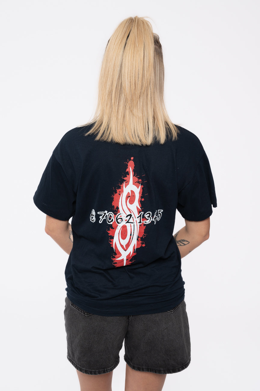 Slipknot 20th Anniversary Red Jump Suits T Shirt product image 4