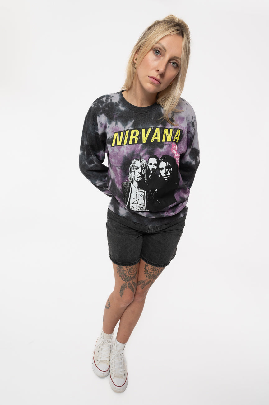 Nirvana Flipper Dip Dye Sweatshirt product image 2
