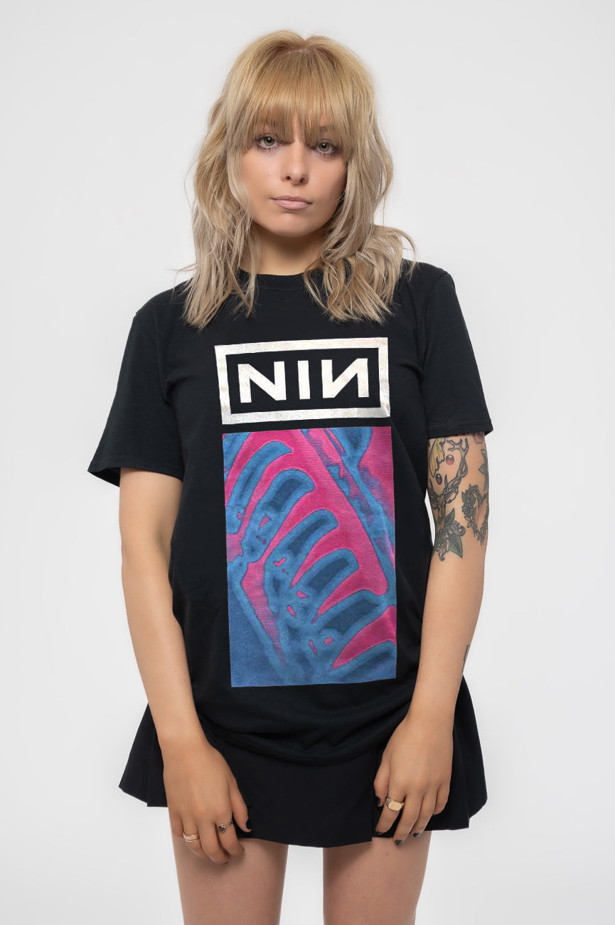 Nine Inch Nails Pretty Hate Machine Neon T Shirt product image 1