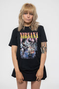 Nirvana Unplugged Photo Boyfriend Fit T Shirt product image 1