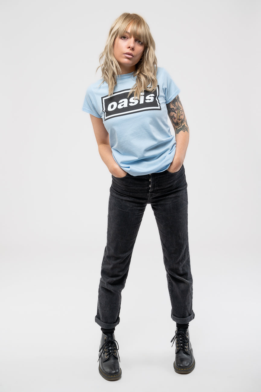 Oasis Decca Logo Skinny Fit T Shirt product image 2