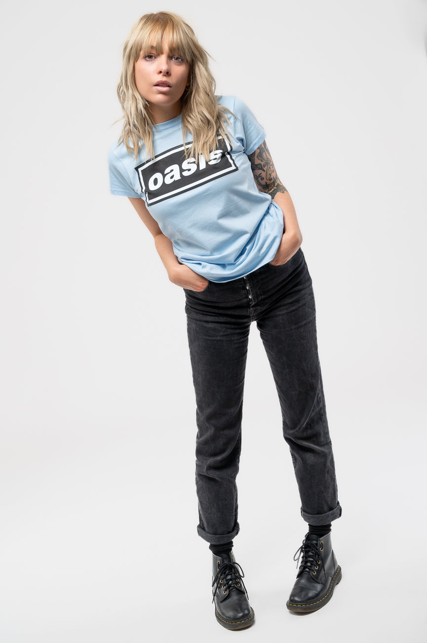 Oasis Decca Logo Skinny Fit T Shirt product image 5