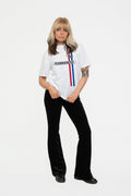 Oasis Knebworth Vertical Stripe T Shirt product image 1