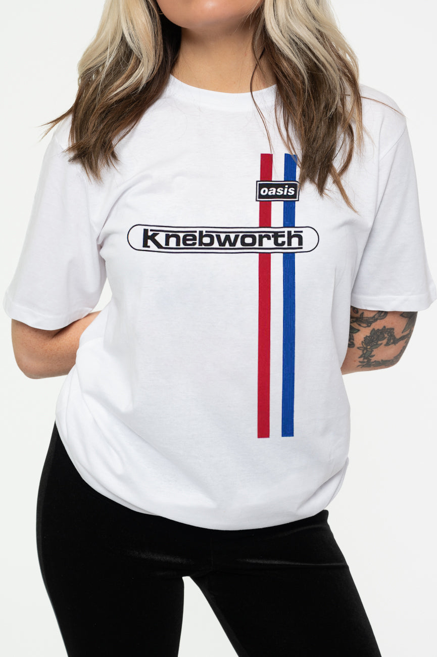 Oasis Knebworth Vertical Stripe T Shirt product image 2