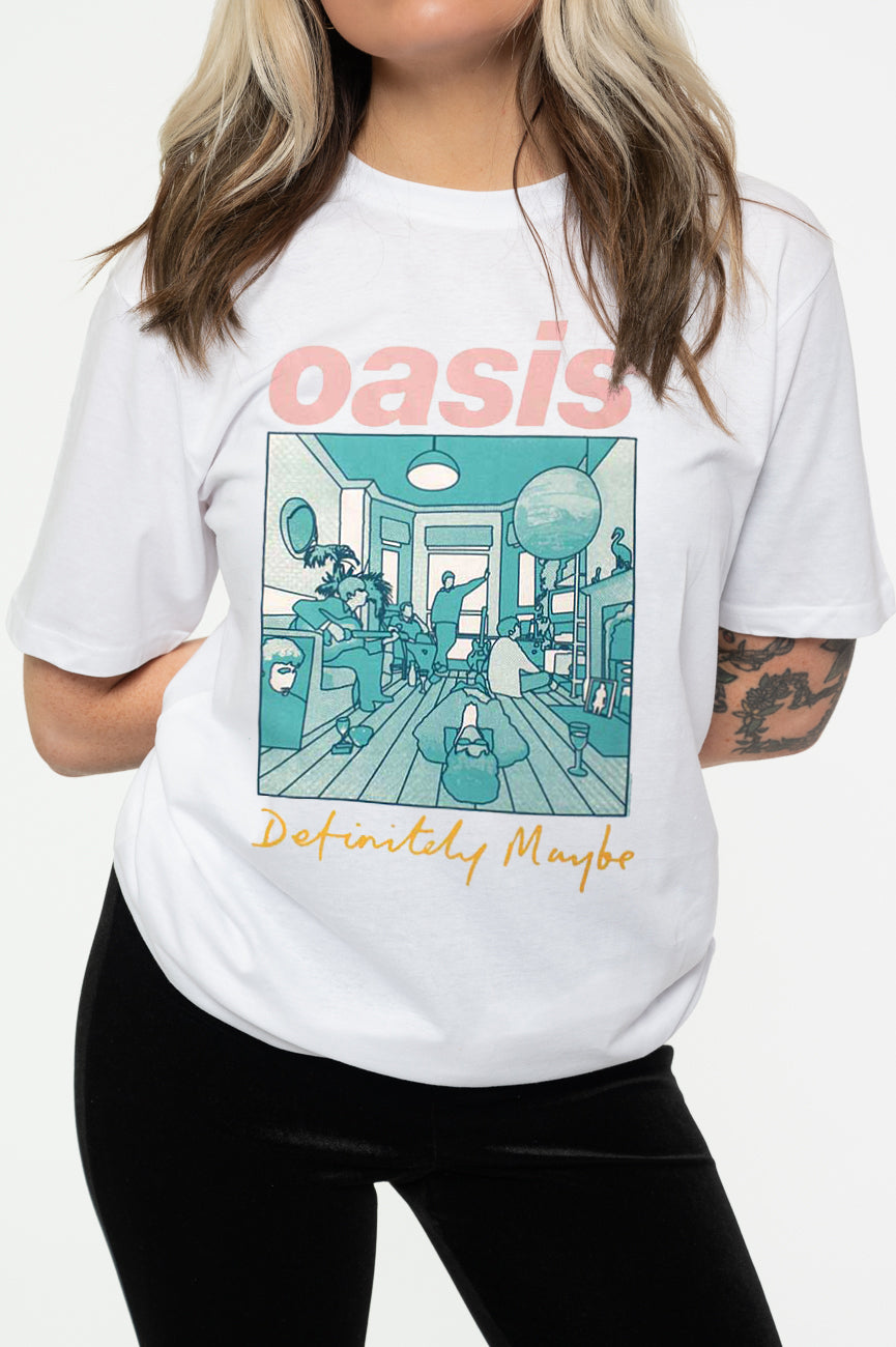 Oasis Definitely Maybe Illustration Colour T Shirt product image 2